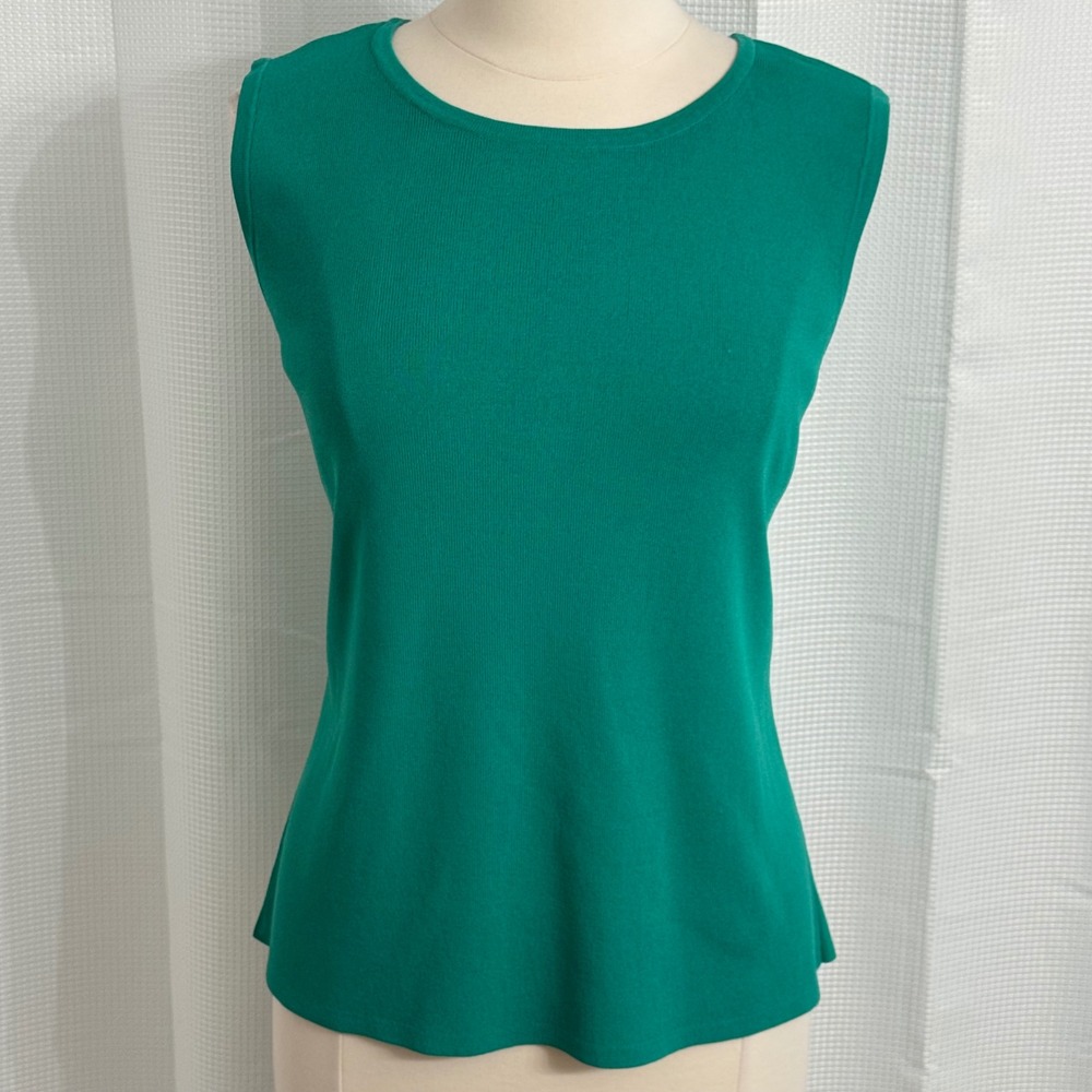 Choices Women's Sleeveless Pull-over Scoop Neck Knit Top